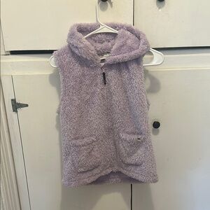 Vineyard Vines Purple Sherpa Vest